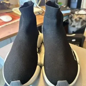 靴 Balenciaga Wmns Speed Trainer Mid 38 Women's Speed | Balenciaga US